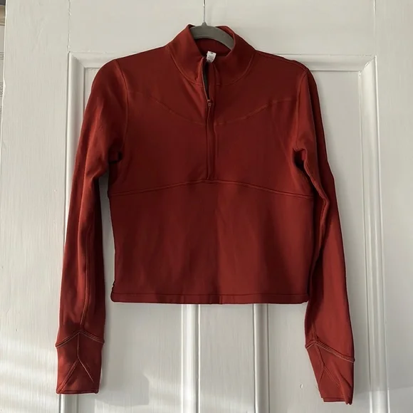 Lululemon Rulu Cropped Half Zip - Picture 4 of 7
